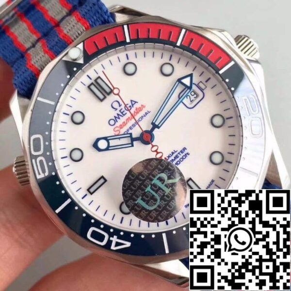 4 510 Omega Seamaster Diver 300M 212.32.41.20.04.001 UR Factory 1:1 Best Edition Swiss ETA2824