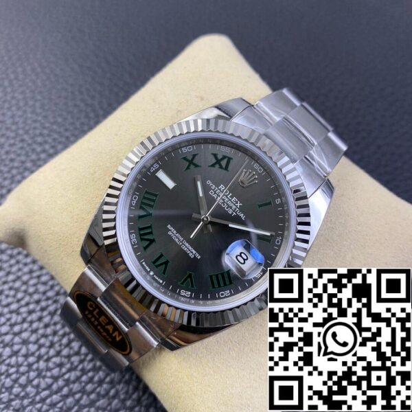 4 51 098c99b8 bf01 48d3 b678 1ae2ea6ade7d Rolex Datejust M126334-0021 41mm Wimbledon Zifferblatt Clean Factory