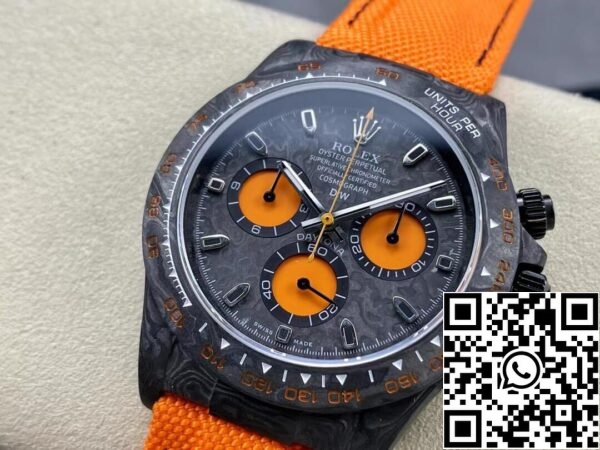 4 51 0a240bbd 4622 4ba0 982f 5a9c15a94d5c Rolex Daytona Cosmograph Diw Custom Version 1:1 Best Edition Noob Factory Orange Strap