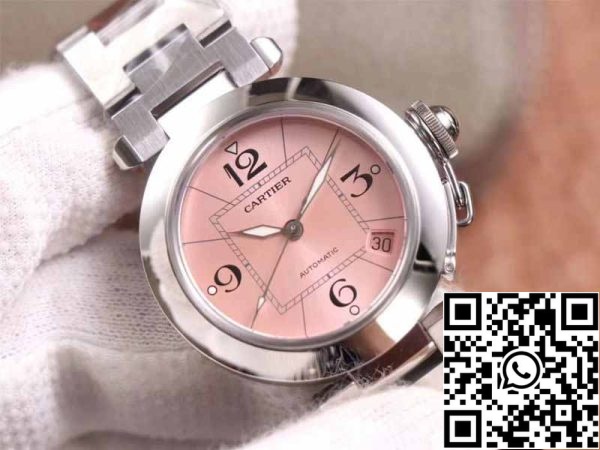 4 51 6dd35c56 dbf0 4f62 b7b4 777b2a1df2f8 Cartier Pasha W31075M7 1:1 Best Edition V9 Factory Pink Dial Sveitsin Cal.049