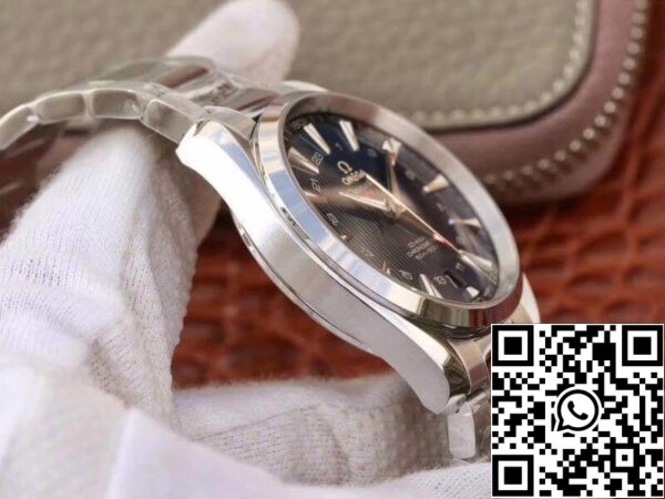 4 549 Omega Seamaster Aqua Terra 231.10.43.22.03.001 VS factory 1:1 Best Edition Swiss ETA8605 Blå texturerad urtavla