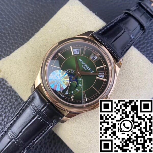 4 54 1e99b0af 930e 4c27 81bd db533bb15038 Patek Philippe Complications 5205R-011 1:1 Best Edition GR Factory V2 Quadrante verde