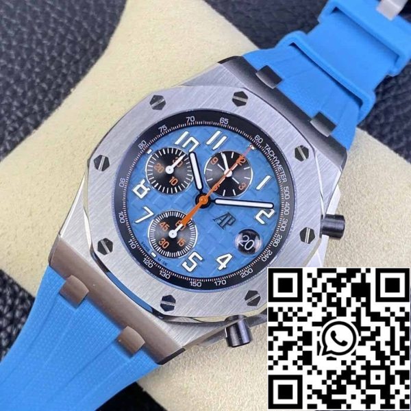 4 55 d109f89c 042b 4abd 9067 af68ac71063e Audemars Piguet Royal Oak Offshore 26238ST.OO.A340CA.01 1:1 Най-добро издание APF Factory Blue Dial