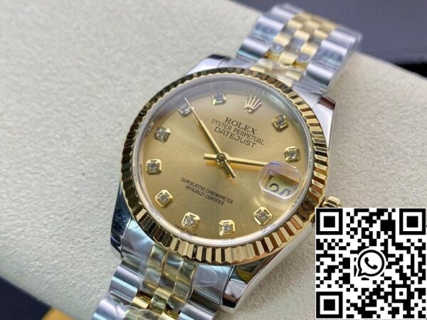 4 56 9bf4cea1 bc14 44a3 a4ac 8d4327c7f08e Rolex Datejust M278273-0026 31MM 1:1 Best Edition EW Factory pezsgő számlapja