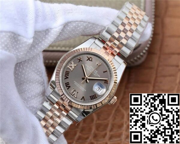 4 56 9ce4fa20 7b52 49e0 988b 6f56b1a9e9a6 Rolex Datejust M126231-0023 36MM 1:1 Best Edition GM Factory Grey Dial