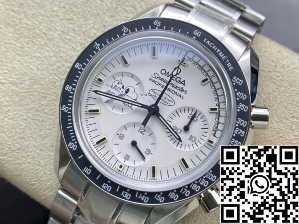 4 56 e3237227 3b68 412f 8d3a f0cd557f4638 Omega Speedmaster Snoopy Award 311.32.42.30.04.003 1:1 Best Edition OM Factory Valkoinen kellotaulu