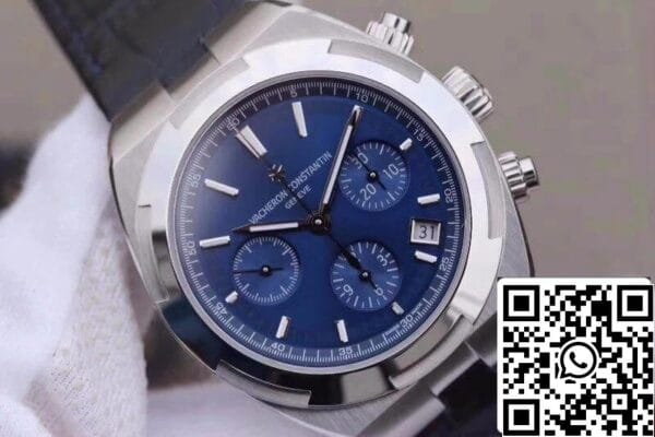 4 573 Vacheron Constantin Overseas 5500V/110A-B148 8F Gyári 1:1 Best Edition svájci ETA7750 kék számlap