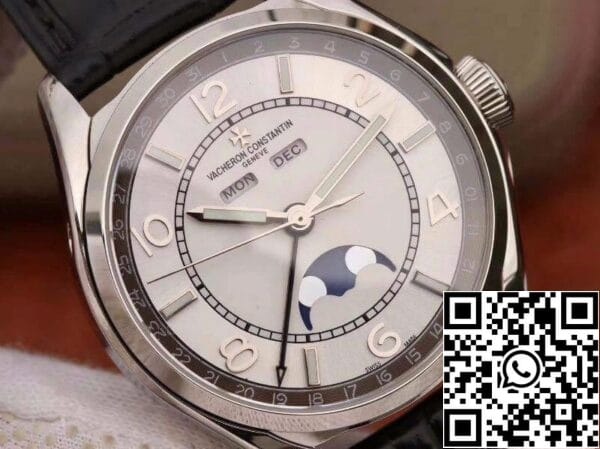 4 581 Vacheron Constantin FiftySix Day-Date 4000E/000A-B439 1:1 Best Edition Swiss ETA2460-QCL White Dial Βαθμολογήθηκε 5 στα 5 με βάση 5 αξιολογήσεις πελατών