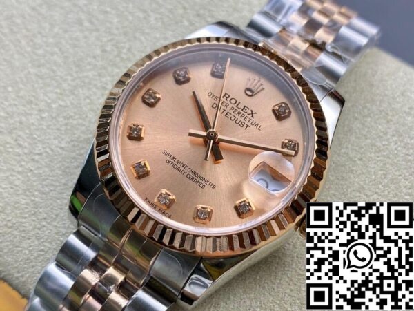 4 58 aab832fb 43bc 4364 a54a 792534a4e394 Rolex Datejust M278271-0024 31MM 1:1 Best Edition EW Factory Quadrante oro rosa