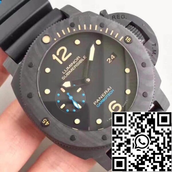 4 599 827e76c7 b81c 4ac8 9922 ae4bcbb9398989 Panerai Luminor Submersible PAM616 VS Tehdas Miesten kellot 1:1 Best Edition Sveitsin ETA P9000 Musta