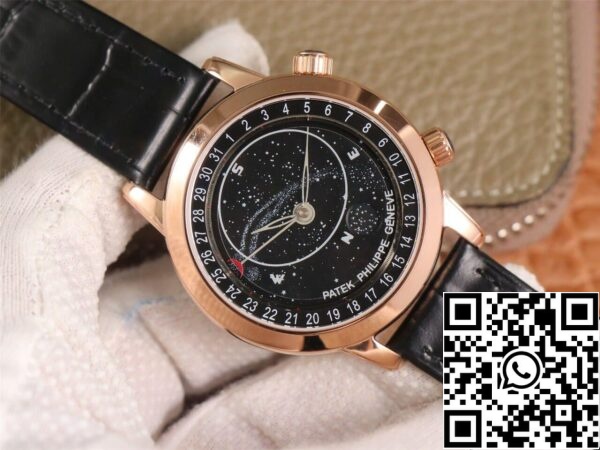 4 5 187ef9ee 1d9c 4b99 a902 226be4b23ebf Patek Philippe Grote Complicaties 6102 1:1 Beste Editie TW Fabriek Zwarte Sterren Wijzerplaat