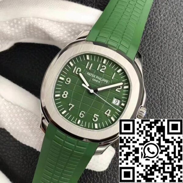 4 5 a90f5d9e 97b7 4180 89d2 ef58142ea4d1 Patek Philippe Aquanaut 5168G 1:1 Najlepsza edycja 3K Factory Zielona tarcza