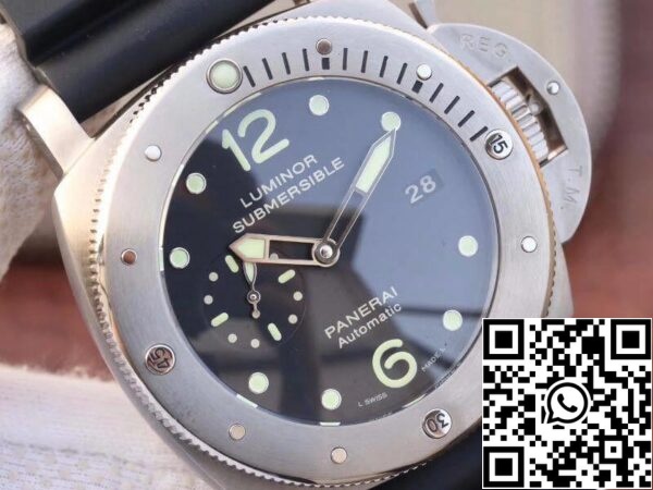 4 605 Panerai Luminor Submersível PAM571 VS Factory 1:1 Melhor Edição Suíça ETA7750