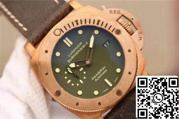 4 612 Panerai Luminor Submersible PAM382 VS Factory 1:1 Best Edition Swiss ETA P9000