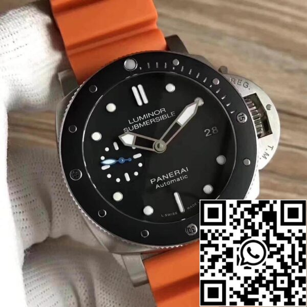 4 613 Panerai Luminor Submersible PAM1389 VS Tehdas 1:1 Best Edition Sveitsin ETA P9010 (ETA P9010)