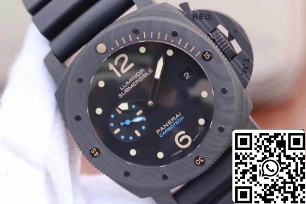 4 614 Panerai Luminor Submersible PAM616 VS Фабрика 1:1 Най-добро издание Швейцарска ETA P9000 Superlumed Black Dia