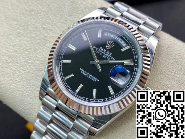 4 61 ec0cfbda aec4 4774 b073 6520340dd91e Rolex Day Date M228236-0003 1:1 Best Edition EW Factory Musta Dial