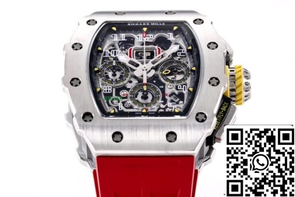 4 61 fe0b2471 30b9 46c4 9666 2e42b2e54b7b Richard Mille RM11-03RG 1:1 Meilleure édition KV Boîtier en titane d'usine