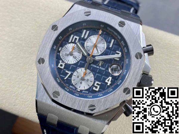 4 62 c7a51a41 a6fa 44ff 9f05 2e8dccbc4a9f Audemars Piguet Royal Oak Offshore 1:1 Beste Editie APF Fabrieksblauwe Wijzerplaat