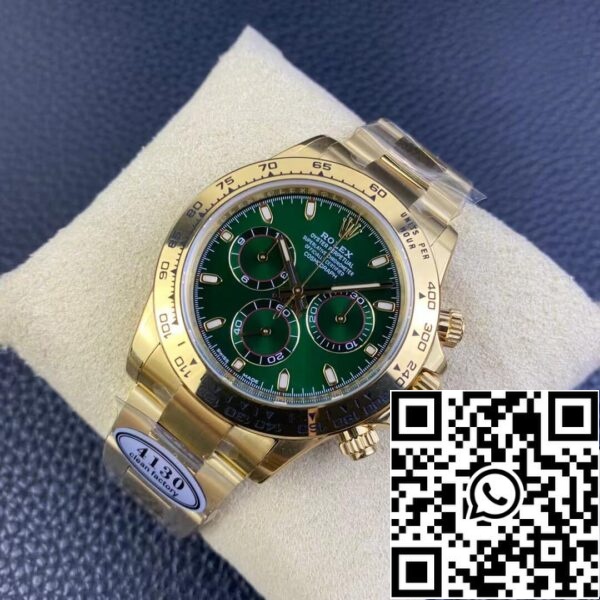 4 62 facbebdc b792 4bce 9ba1 15a2f44041cc Rolex Cosmograph Daytona M116508-0013 1:1 Best Edition Clean Factory Green Dial 1:1 Best Edition Tiszta gyári zöld számlap