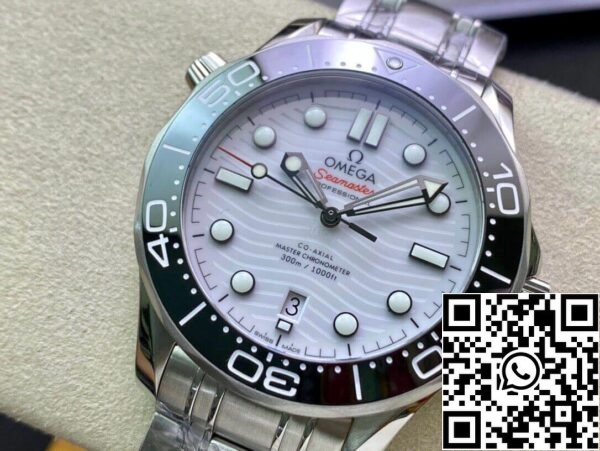 4 63 c068b924 18ac 4e62 9242 6dde03e88260 Omega Seamaster Diver 300M 210.30.42.20.04.001 1:1 Najboljša izdaja ali tovarniška bela številčnica