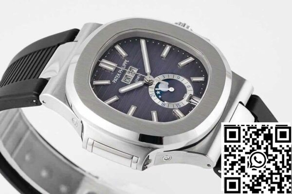 4 65 b74f73c5 02e4 4e02 b0e2 5b0b4f5ca386 Patek Philippe Nautilus 5726A-001 1:1 Najlepsza edycja PPF Fabryczny pasek gumowy