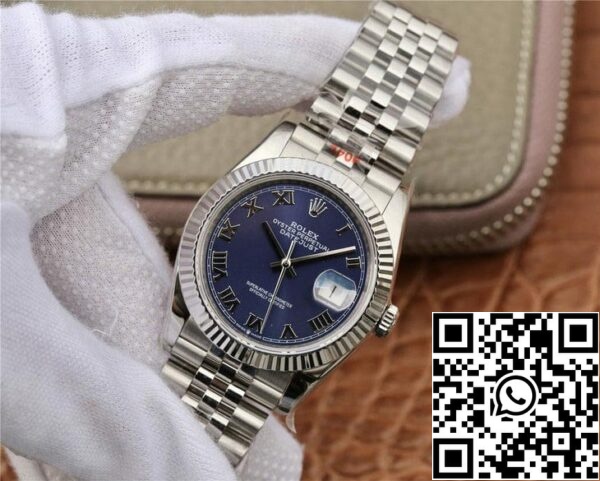 4 67 29255002 fa24 4cba 80f6 f32423134790 Rolex Datejust 36MM 1:1 Best Edition GM Fabrieksblauwe wijzerplaat