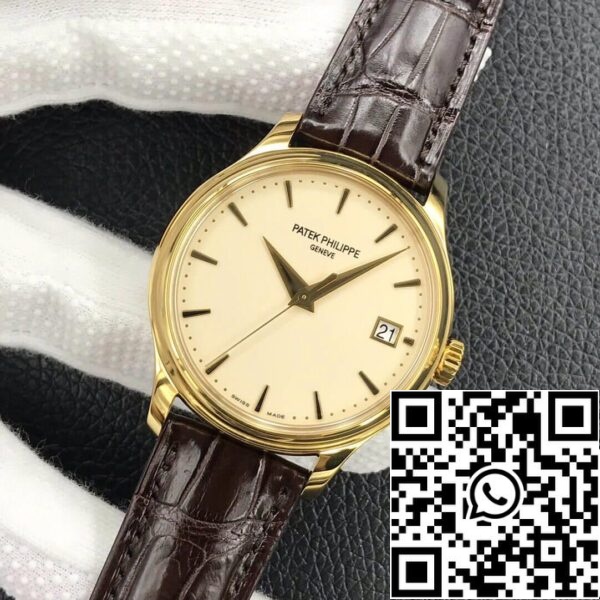 4 68 095c5ff6 ff4a 4ba8 9b6c dd5ef9c0c4fb Patek Philippe Calatrava 5227J-001 1:1 Best Edition 3K Factory Yellow Gold