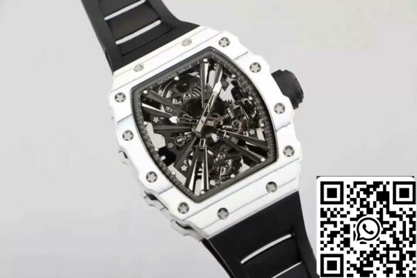 4 68 834858e3 0b25 4aed ba7f 14d07319945b Richard Mille RM12-01 Tourbillon 1:1 Best Edition RM Factory Musta kuminauha