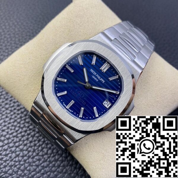 4 69 65b76467 fbc1 4ae1 8970 86dbf2d19483 Patek Philippe Nautilus 5711/1P 1:1 Best Edition 3K Factory Μπλε καντράν