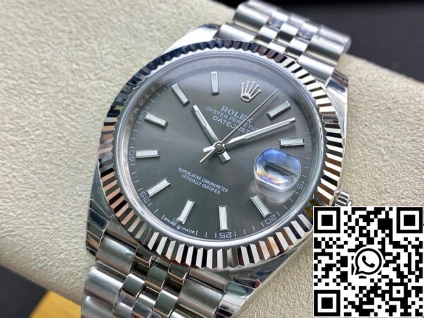 4 70 42b1ec45 d2b1 4361 81cf 06b2b6cdf7f3 Rolex Datejust M126334-0014 1:1 Best Edition EW Factory Quadrante Grigio