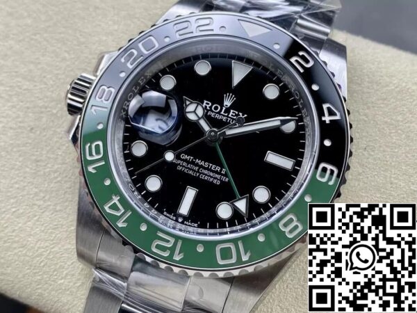 4 71 91eeea0f 8844 439e a075 0ef0189a2fcd Rolex GMT Master II M126720VTNR-0001 1:1 Най-добро издание C+ Фабрика черен циферблат