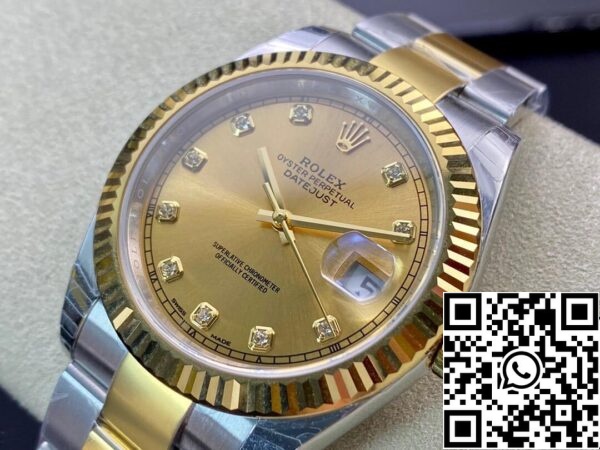 4 71 fc431bad 823a 48f8 941f 1026f299da0b Rolex Datejust M126333-0011 1:1 Best Edition EW Factory Champagne Dial