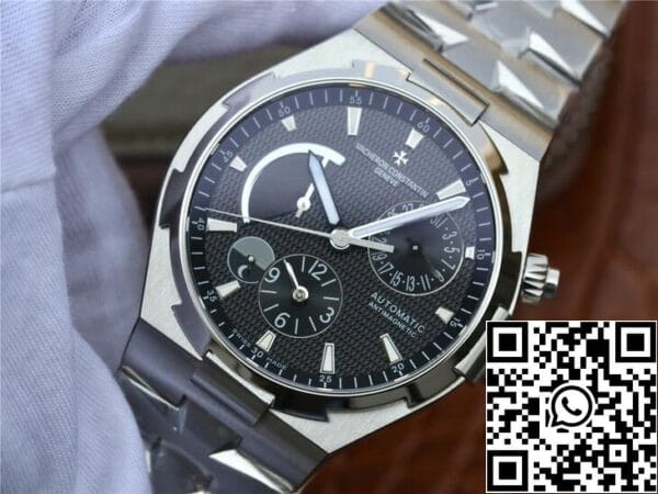 4 72 db633300 7b67 4f99 ad7a be85ec56ef25 Vacheron Constantin Overseas 47450/B01A-9227 1:1 Best Edition TWA Factory Fekete számlapja