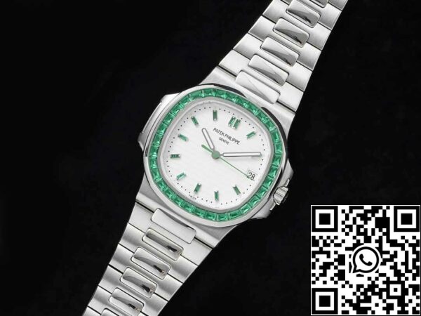 4 73 342dcf7f 6a3b 4338 8f2d d2b99693ef27 Patek Philippe Nautilus 5711 1:1 Best Edition GR Factory Timantti-setti valkoinen soittaa