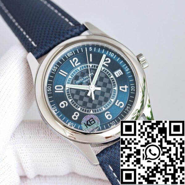 4 76 30fab15a dfbb 4561 b5ea b97bda5ac69d Patek Philippe Calatrava 6007A-001 1:1 Best Edition GS Factory kék számlap