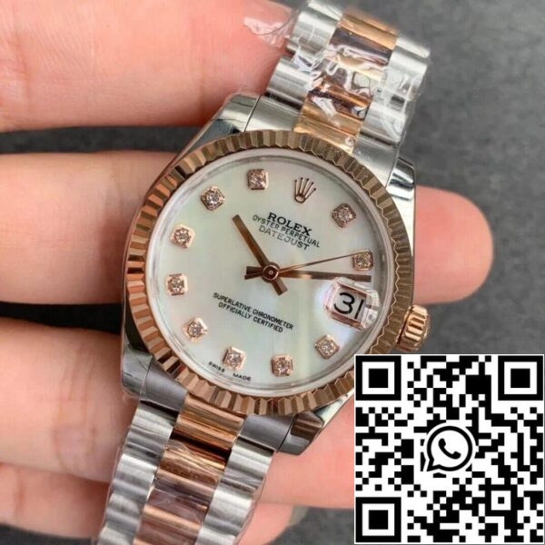 4 76 828a06e4 1ff1 4f1b 84ec 2d7d65fce8a6 Rolex Datejust M278271-0025 1:1 Best Edition GS Factory Quadrante con diamanti incastonati