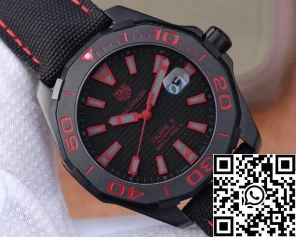 4 77 431d6e5a 0978 4c54 8cd0 72a6e0bb2c2b Tag Heuer Aquaracer WAY208C.RHZ4937 1:1 Best Edition V6 Factory Black Dial Zwitserse