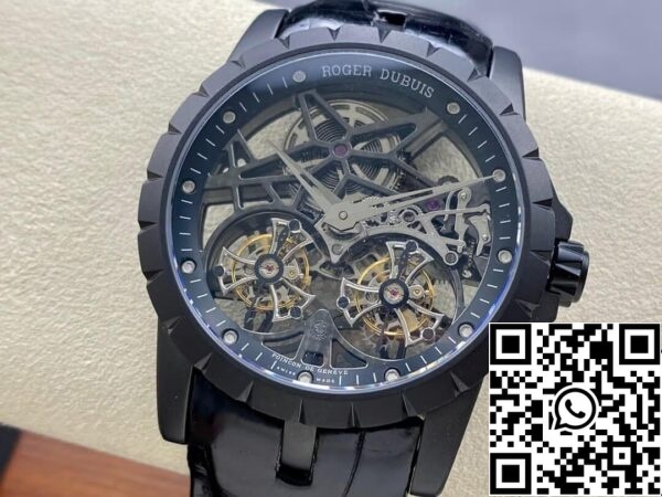 4 79 b7217a3e ef4e 4bdf a26b 82b94cd4b427 Roger Dubuis Excalibur RDDBEX0364 1:1 Mejor Edición YS Factory Tourbillon Esqueleto Esfera