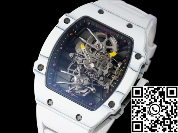 4 7 677d40a6 482f 452d b626 0b10fa025d4c Richard Mille RM27-02 Rafael Nadal Tourbillon 1:1 Meilleure édition RM Factory Boîtier en fibre de carbone