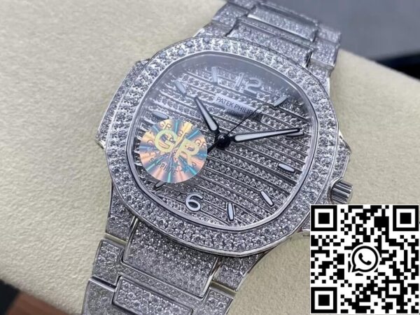 4 7 77983dd8 a627 439d b438 45c8f0317d8a Patek Philippe Aquanaut 7118/1450G-001 1:1 Best Edition GR Factory Diamond Dial