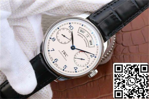 4 81 f3a19a04 68ed 40b2 804b 58cfd62598f7 IWC Portugieser IW503501 1:1 Best Edition ZF Factory Quadrante bianco