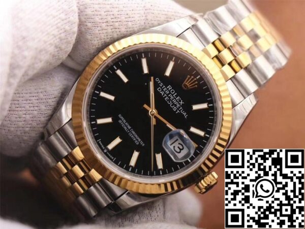 4 82 4f584098 b75b 4818 9723 a53fdd9bbb6c Rolex Datejust 126233 1:1 Best Edition EW Factory Black Dial Zwitserse ETA3235