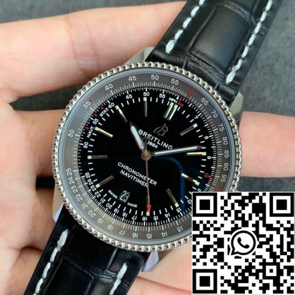 4 83 18b33b5b 8c22 4b38 9bfd ee106aa8d9d7 Breitling Navitimer 1 1:1 Best Edition V7 Factory Musta kellotaulu