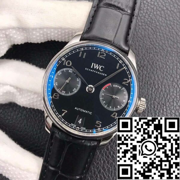 4 83 a12d3f8a 5dd6 4f66 b3fe d3288c1330a1 IWC Portugieser IW500109 1:1 Mejor Edición ZF Factory Esfera Negra