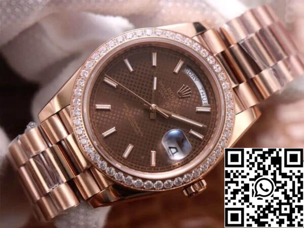 4 84 4357adc5 b821 48d1 be27 46c5157b7719 Rolex Day Date M228345RBR-0005 1:1 Best Edition EW Factory 18ct Rose Gold