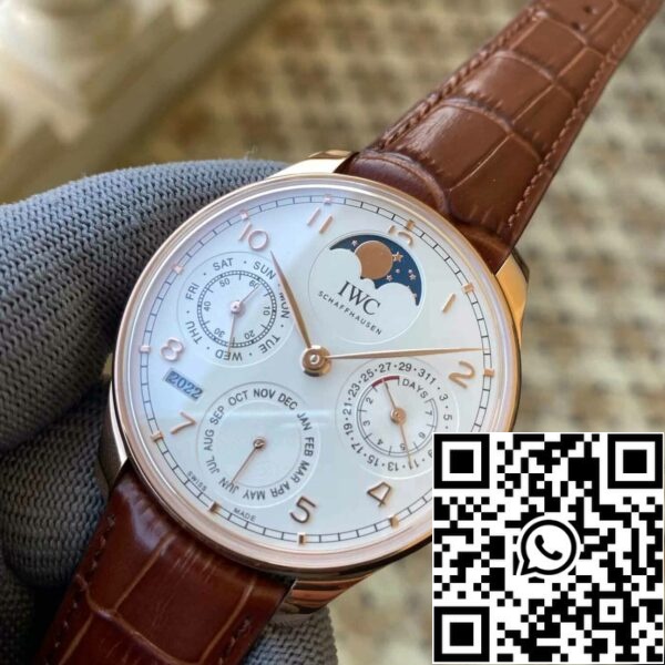 4 85 28c9d74d ae41 4b32 bec5 e4335b5fec8d IWC Portuguese Perpetual Calendar IW503302 1:1 Best Edition APS Factory Red Gold