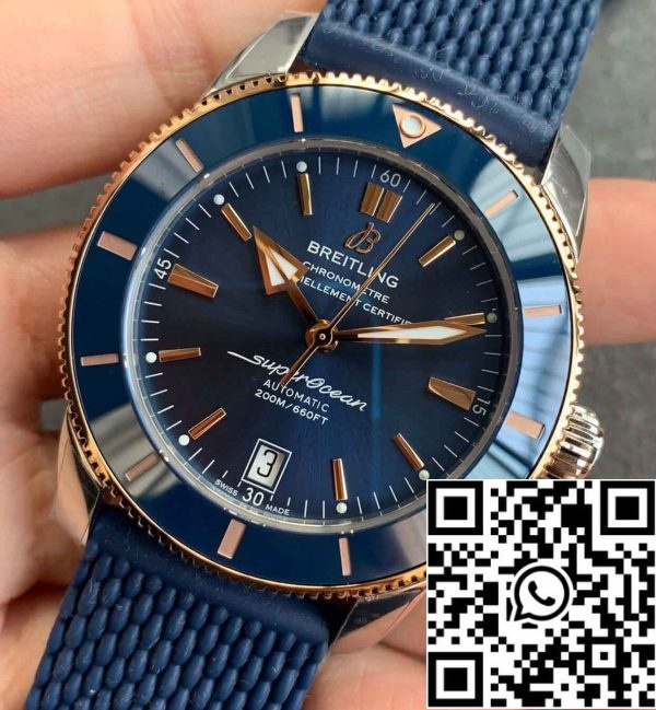 4 85 94017001 5149 4c4f 8b86 32a27aef6d3b Breitling Superocean Heritage UB2010161C1S1 1:1 Best Edition GF Factory Blue Dial