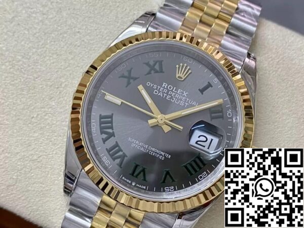 4 86 a3f69a54 26eb 41cb 95d5 aacf20904918 Rolex Datejust M126233-0035 36MM 1:1 Best Edition VS Factory Wimbledon Dial