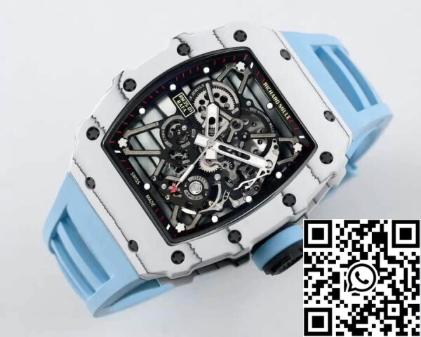 4 88 0418812a b93e 4bcc 982a 9286b61974d1 Richard Mille RM35-01 1:1 Meilleure édition BBR Bracelet bleu d'usine